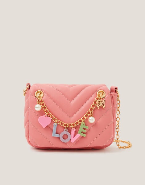 Love Charm Quilted Bag, , large