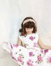 Deena Floral Scuba Dress, Pink (PINK), large