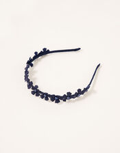 School Flower Headband, , large