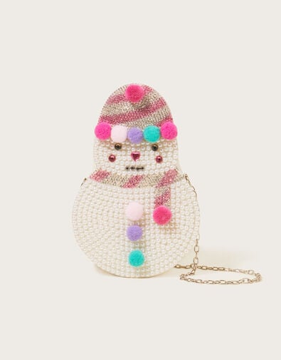 Pearl Snow Girl Cross-Body Bag, , large