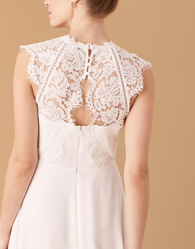 Lilian Lace Bridal Dress, Ivory (IVORY), large