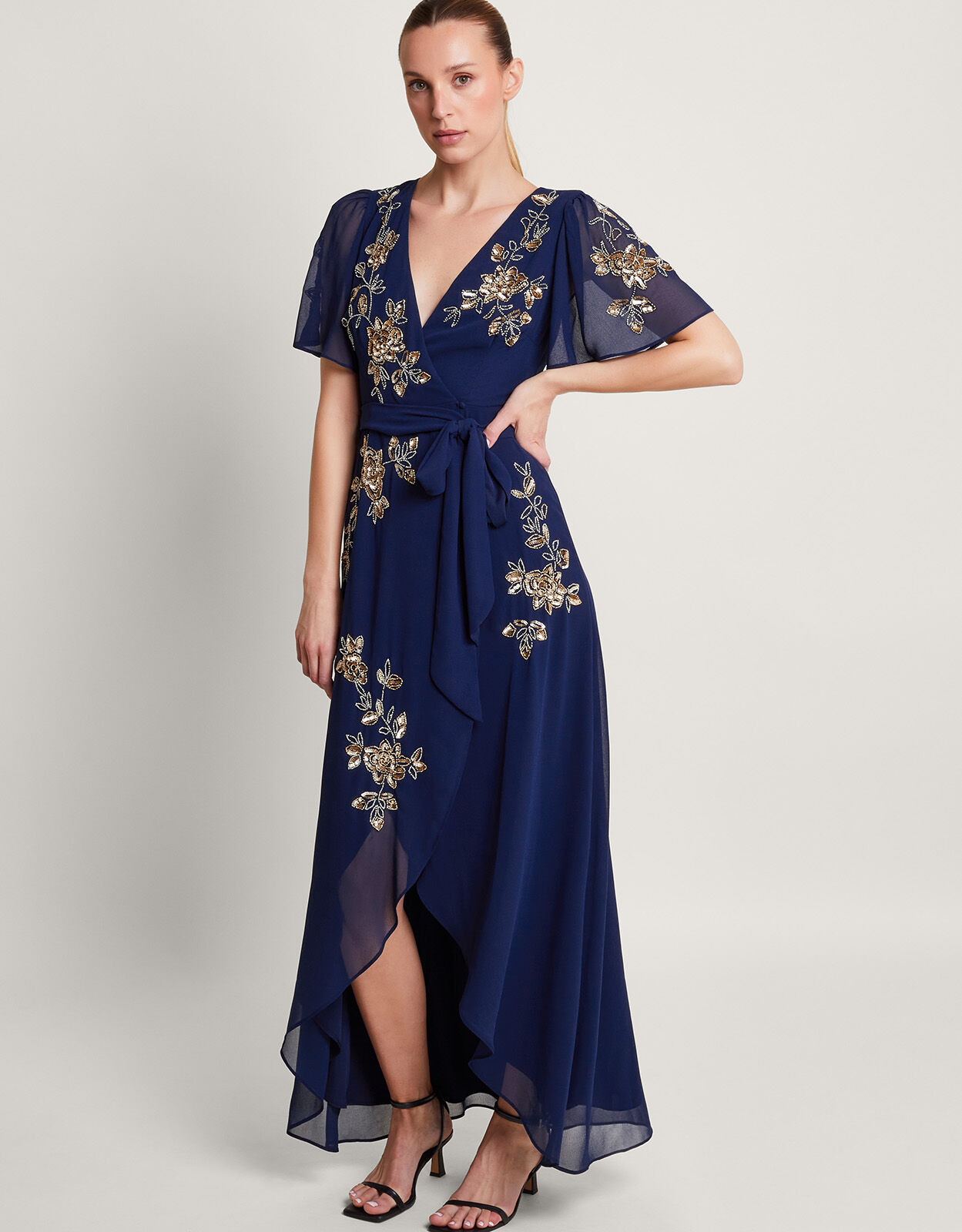 Monsoon wrap dress shop