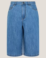 Edie Denim Jorts, Blue (DENIM BLUE), large
