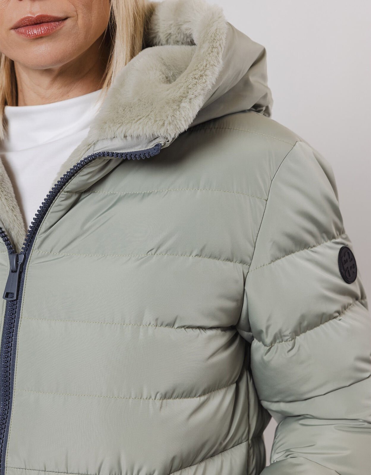 Rino and pelle padded coat store