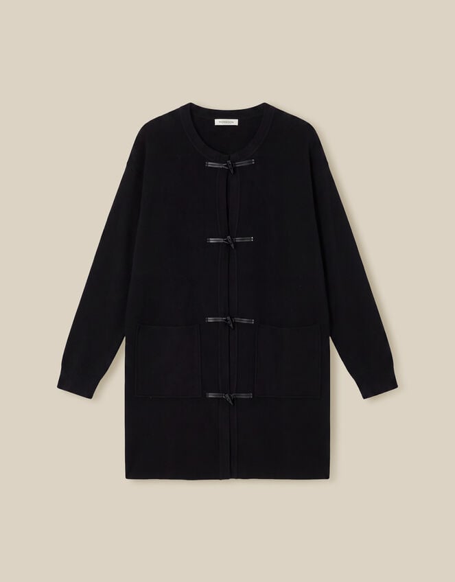 Tia Knit Jacket, Black (BLACK), large