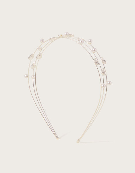 Diamante Multi Wire Headband, , large