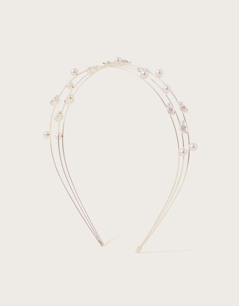 Diamante Multi Wire Headband, , large