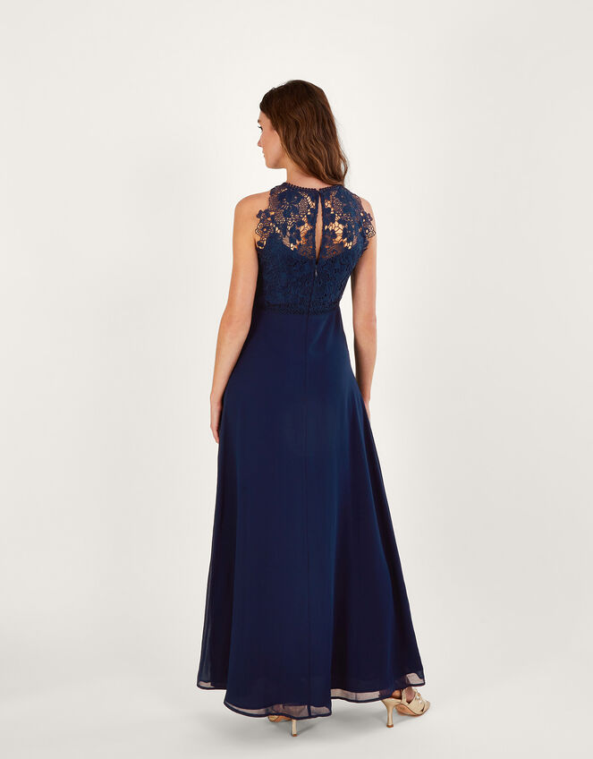 Lena Lace Maxi Dress, Blue (NAVY), large