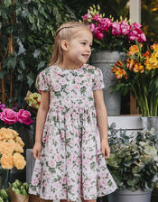 Trotters Carline Rose Dress, Pink (PINK), large