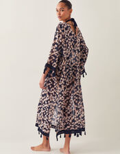 Alwena Block Print Kaftan Dress, , large