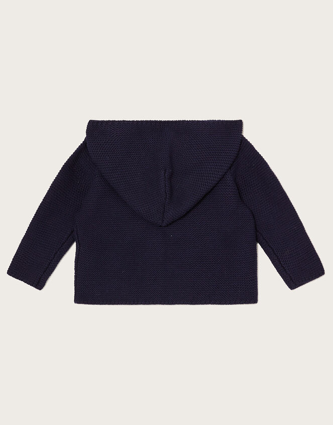 Newborn London Guards Knitted Cardigan, Blue (NAVY), large