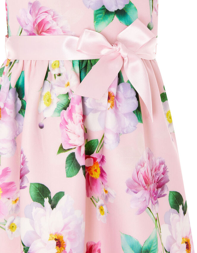 Baby Floral Scuba Dress, Pink (PINK), large