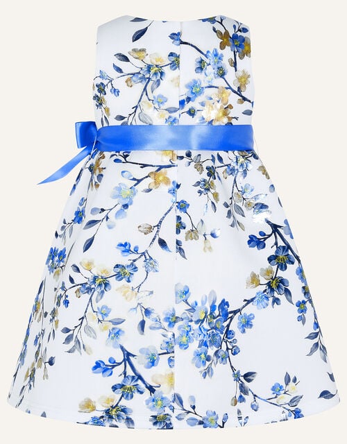 Baby Floral Print Scuba Dress, Multi (MULTI), large