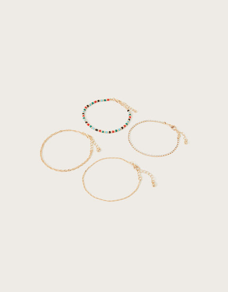 Beaded Bracelets 4 Pack, , large