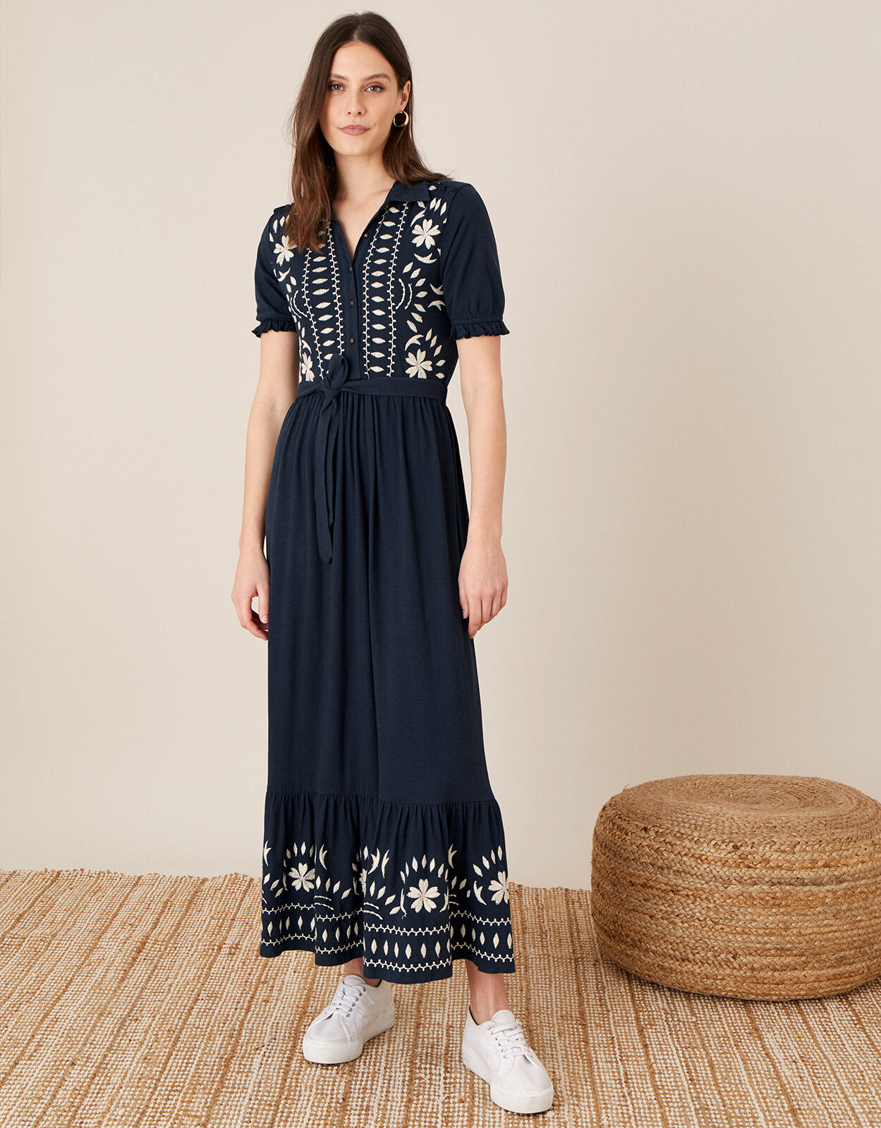 Monsoon blue clearance shirt dress