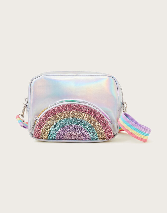 Rainbow Embellished Bag, , large