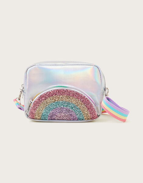 Rainbow Embellished Bag, , large