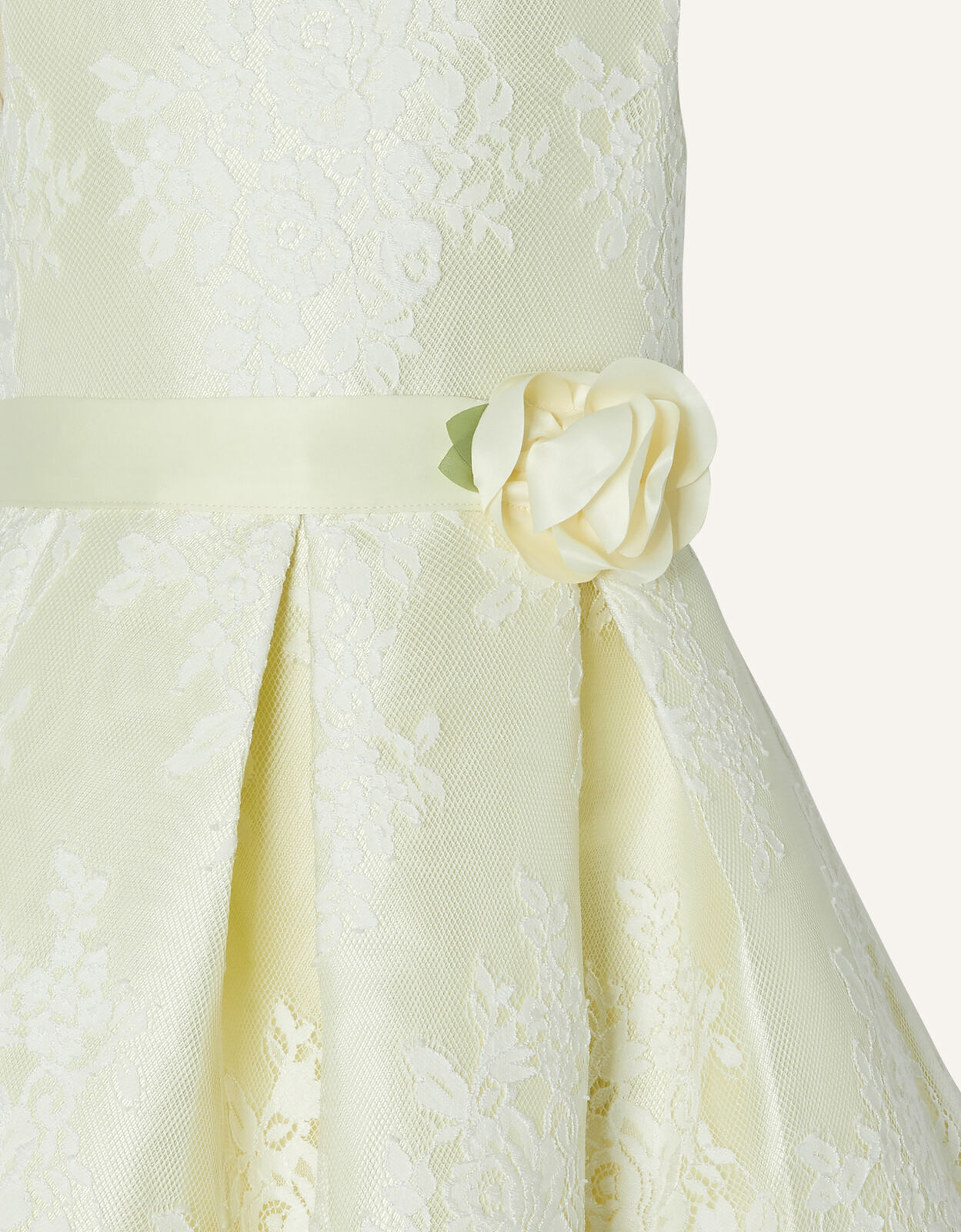 Monsoon yellow sales lace dress