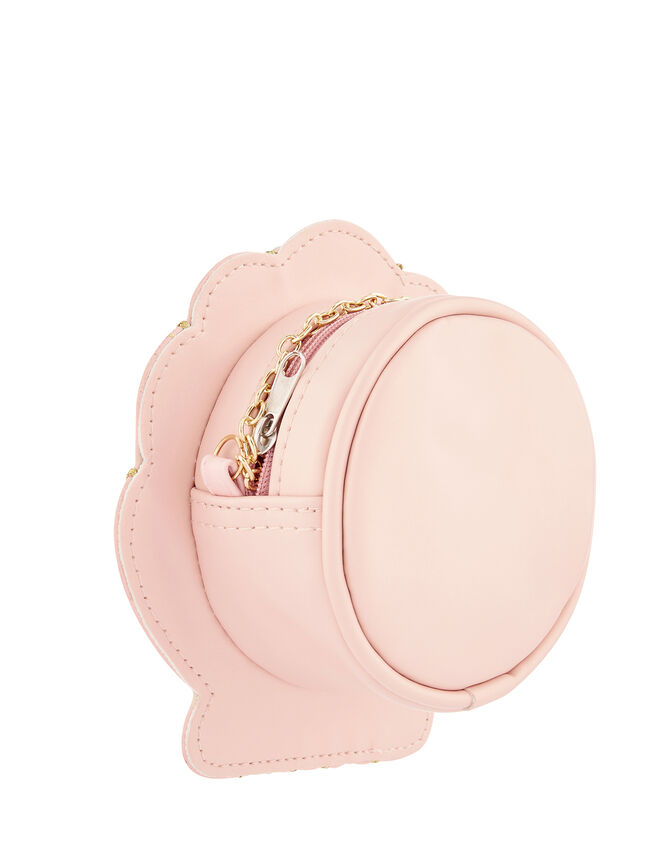 Livia Pearl and Glitter Shell Bag, , large