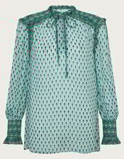 Zuri Blouse, Green (GREEN), large