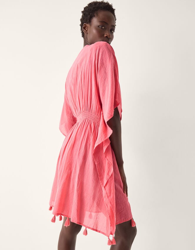 Jada Embellished Mini Kaftan, Pink (ROSE), large