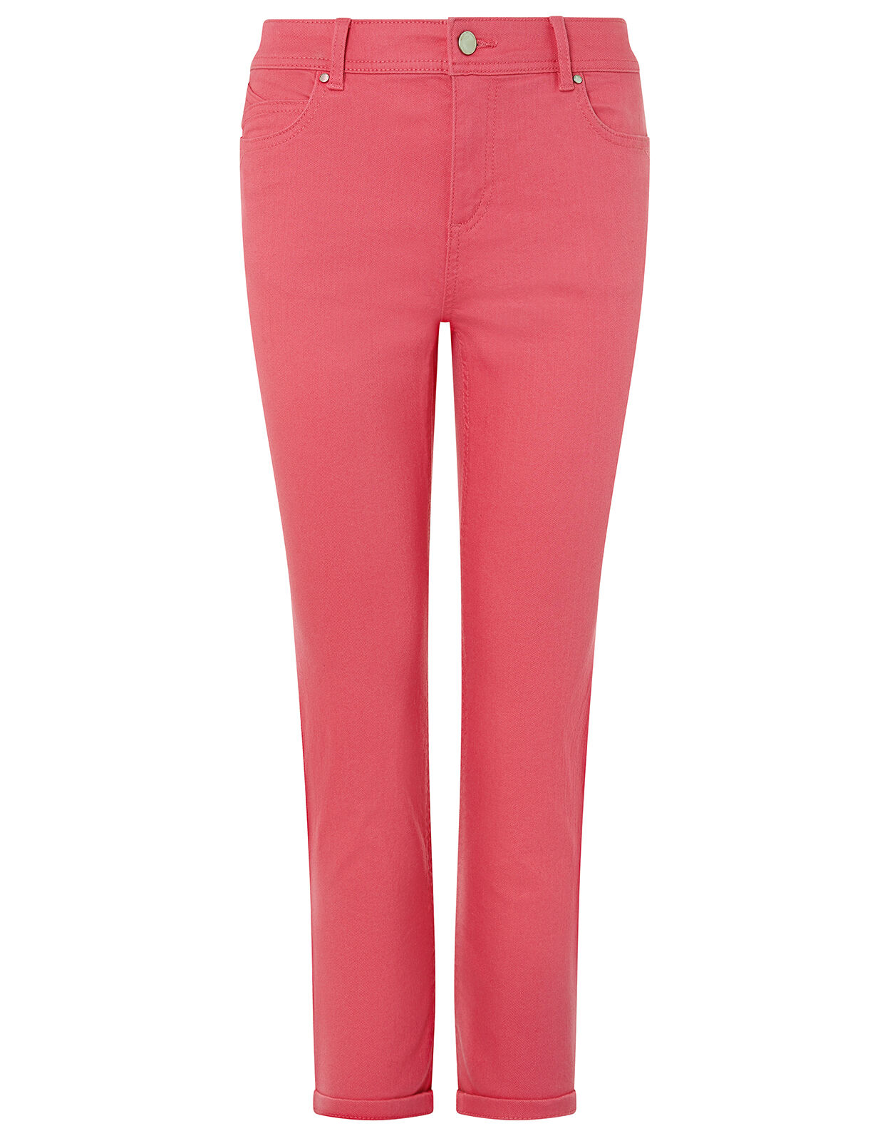 pink capri jeans