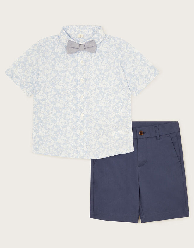 3-Piece Ditsy Smart Set, Blue (BLUE), large