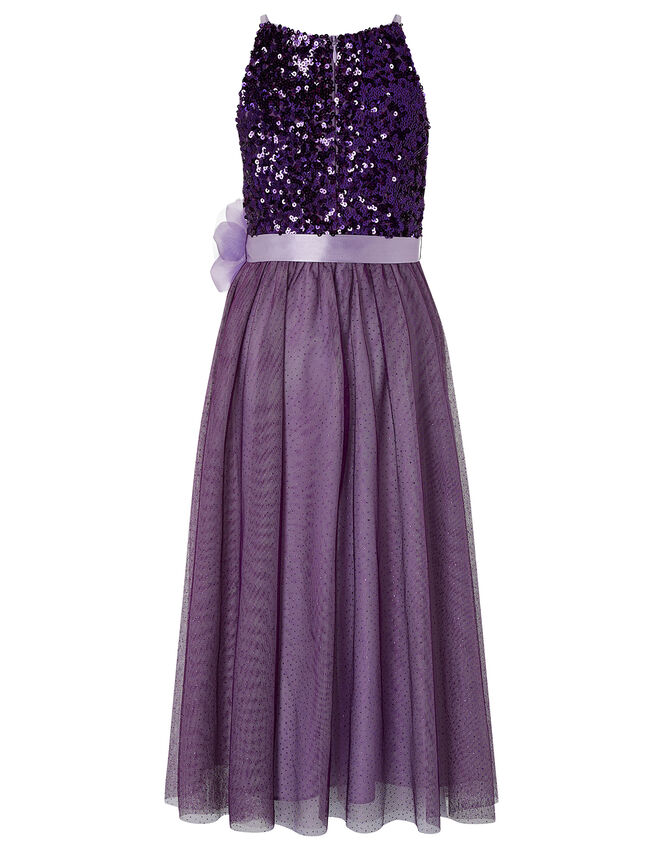Truth Sequin Maxi Dress, Purple (PURPLE), large