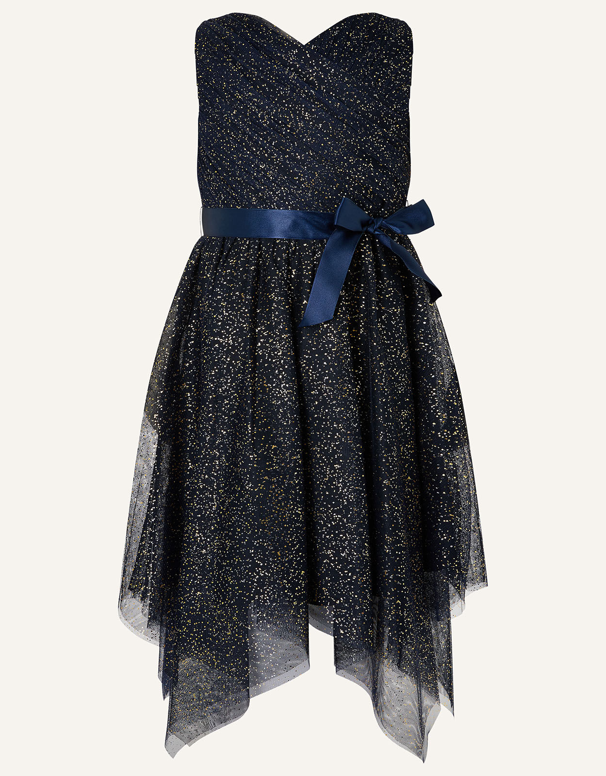 Monsoon blue girls dress outlet