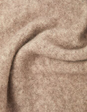 East Sienne Knitted Triangle Scarf, , large