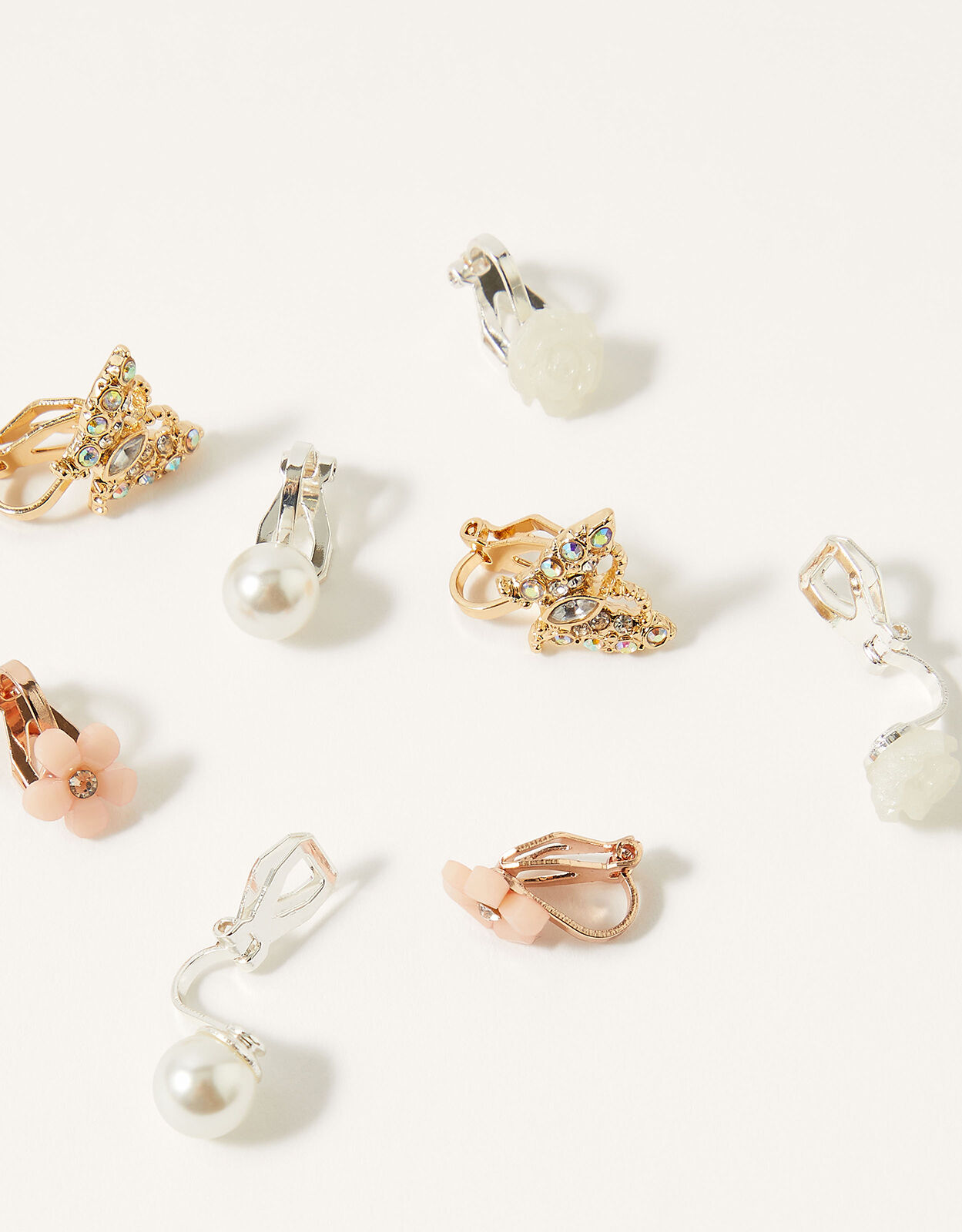 Clip on earrings set deals