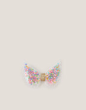 Confetti Butterfly Hair Clip, , large