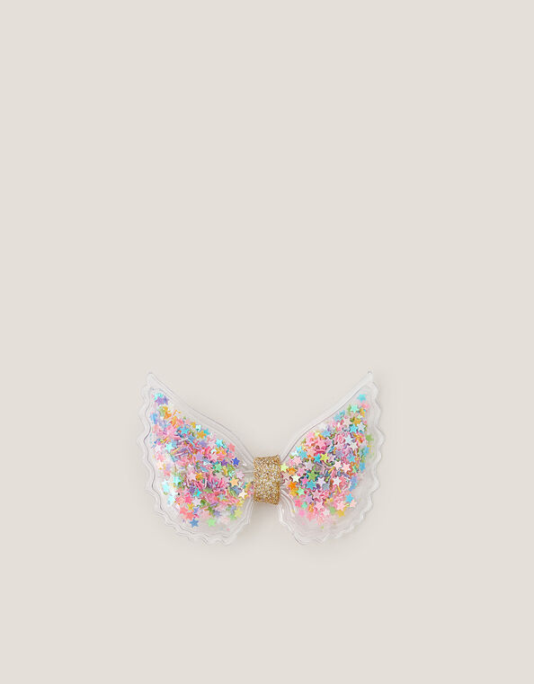 Confetti Butterfly Hair Clip, , large