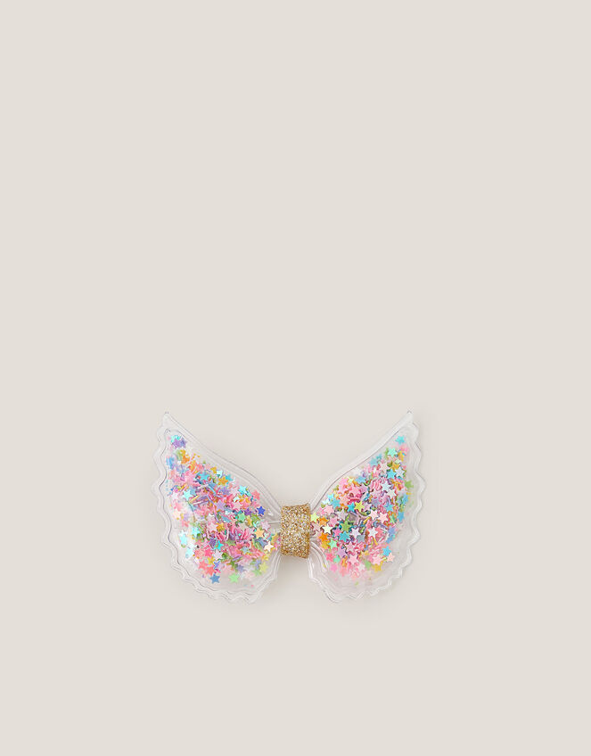 Confetti Butterfly Hair Clip, , large