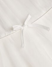 Josie 3D Rosette Dress, Ivory (IVORY), large