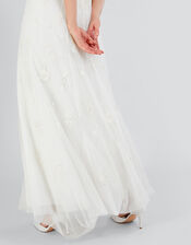 Caroline Embellished Bridal Dress, Ivory (IVORY), large