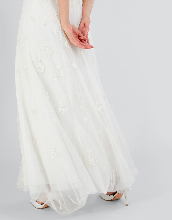 Caroline Embellished Bridal Dress, Ivory (IVORY), large