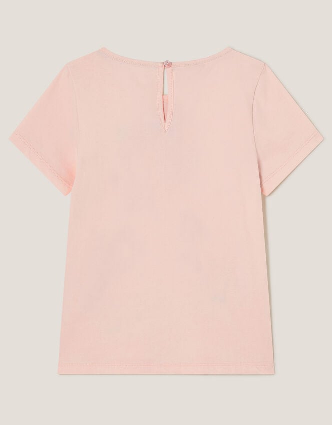 Sequin Flying Unicorn T-Shirt, Pink (PINK), large