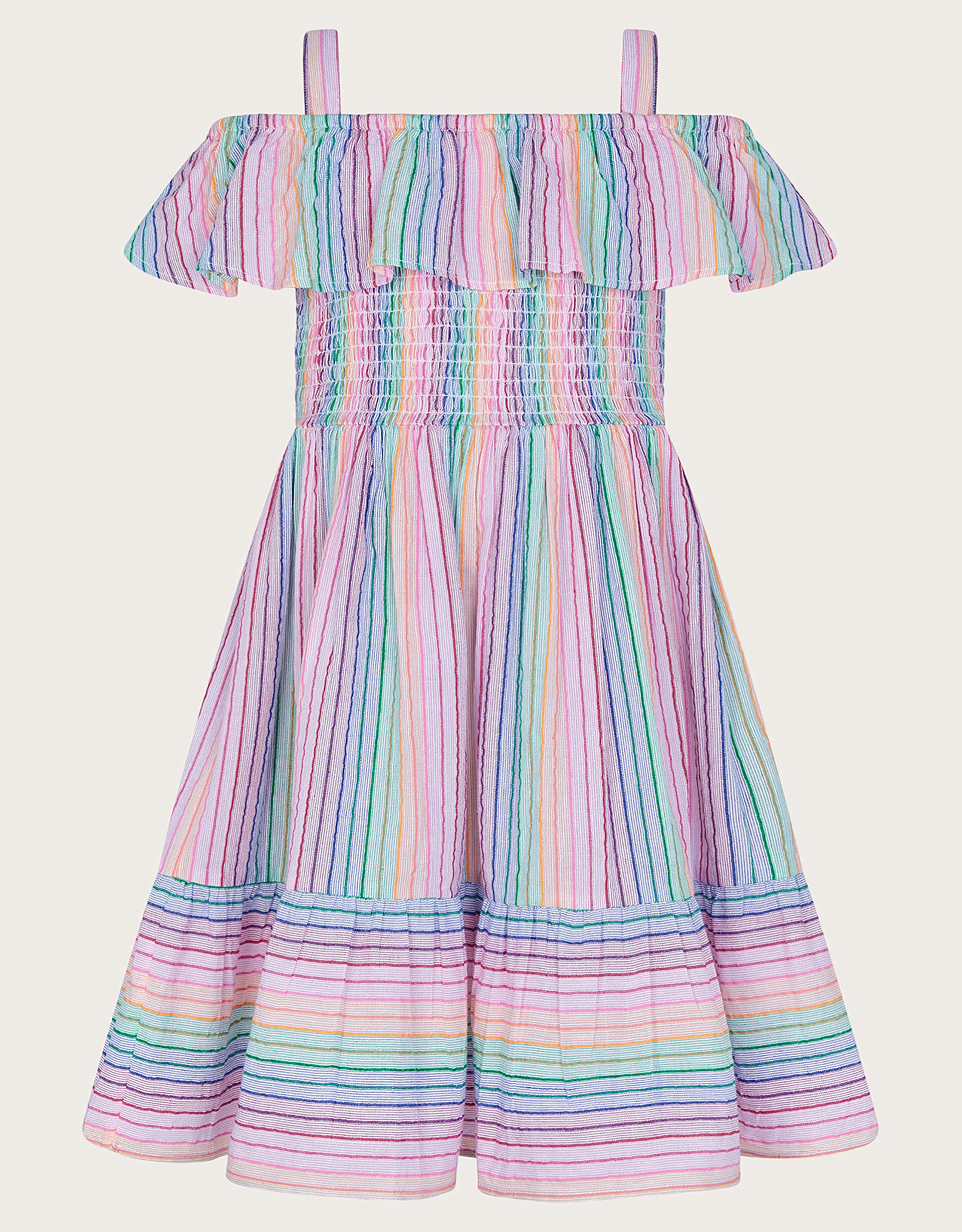 Monsoon striped dress cheap