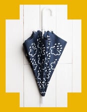 Grass and Air Colour-Revealing Umbrella, Blue (NAVY), large