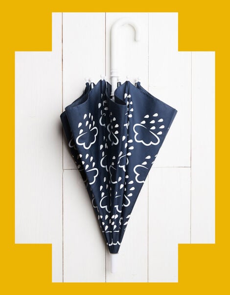 Grass and Air Colour-Revealing Umbrella, Blue (NAVY), large