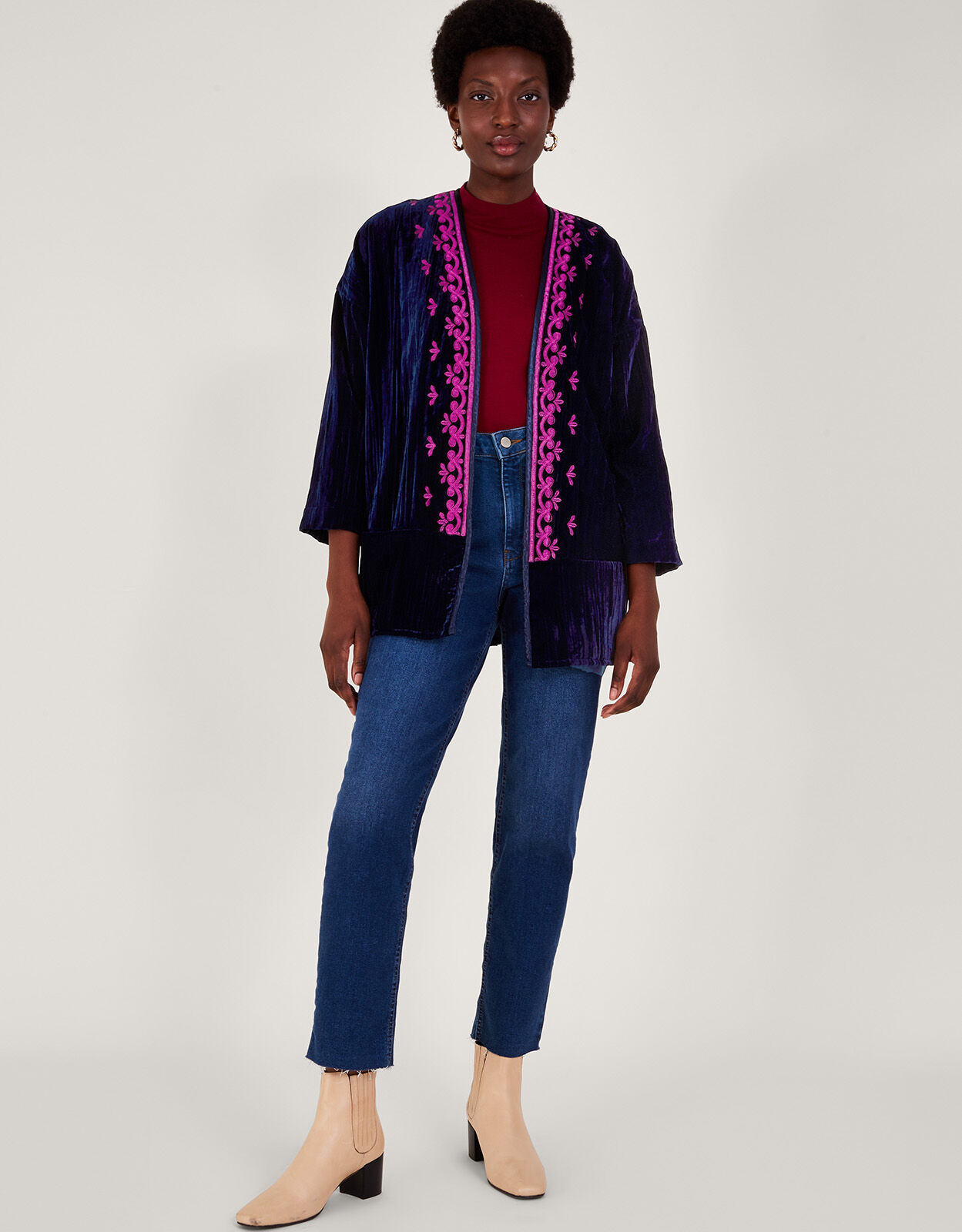 Monsoon deals kimono jacket