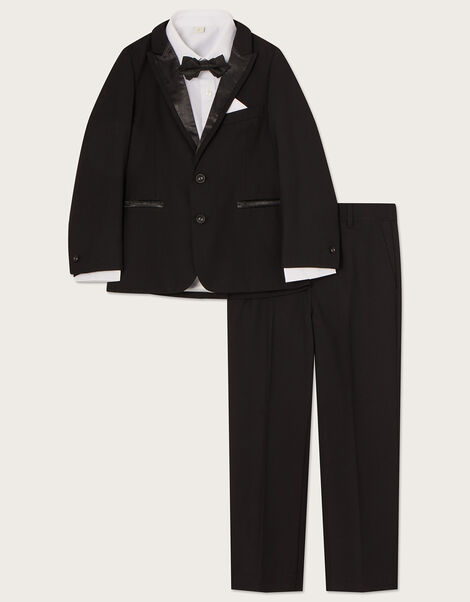 Benjamin Tuxedo Suit Set Black, Black (BLACK), large