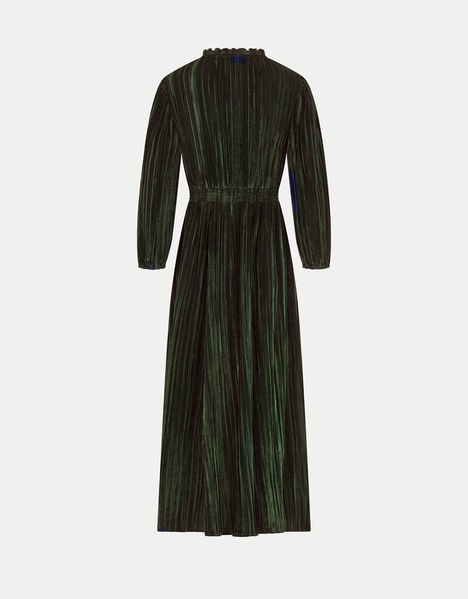East Velvet Maxi Dress, Green (GREEN), large