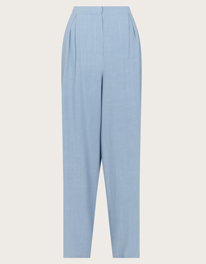 Sabrina Wide-Leg Pants, Blue (BLUE), large