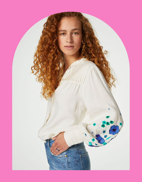 Fabienne Chapot Harry Blouse, Cream (CREAM), large