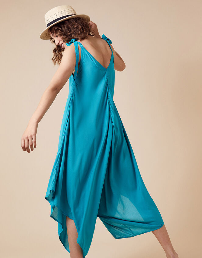 Relaxed Romper in LENZING��� ECOVERO���, Teal (TEAL), large