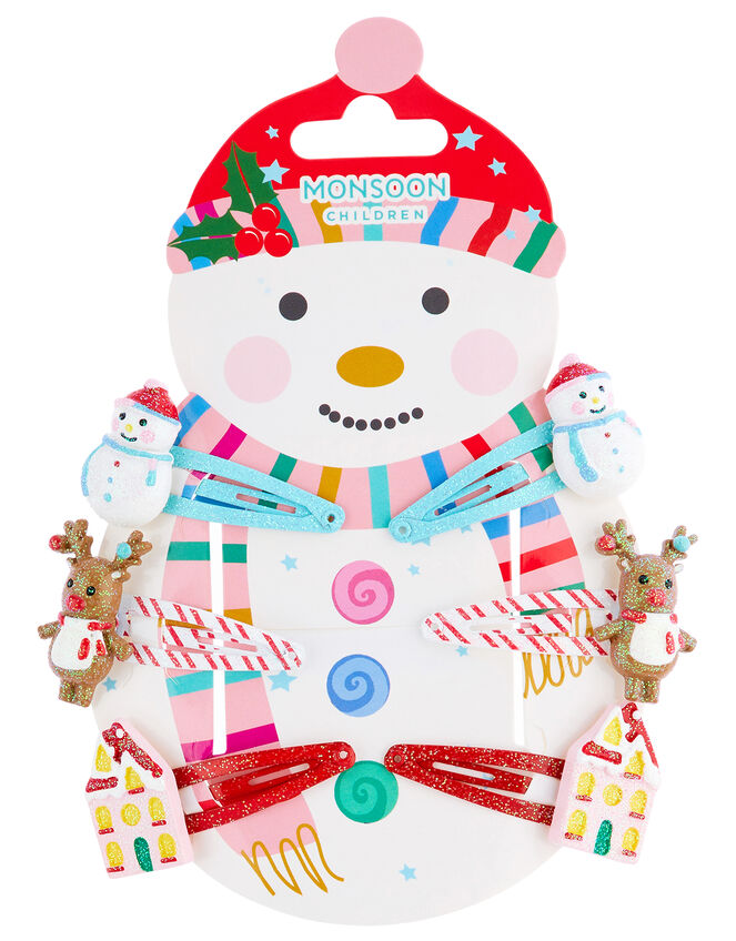 Festive Friends Hair Clip Set, , large