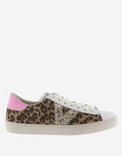 Victoria Berlin Leopard Print Trainers, Leopard (LEOPARD), large