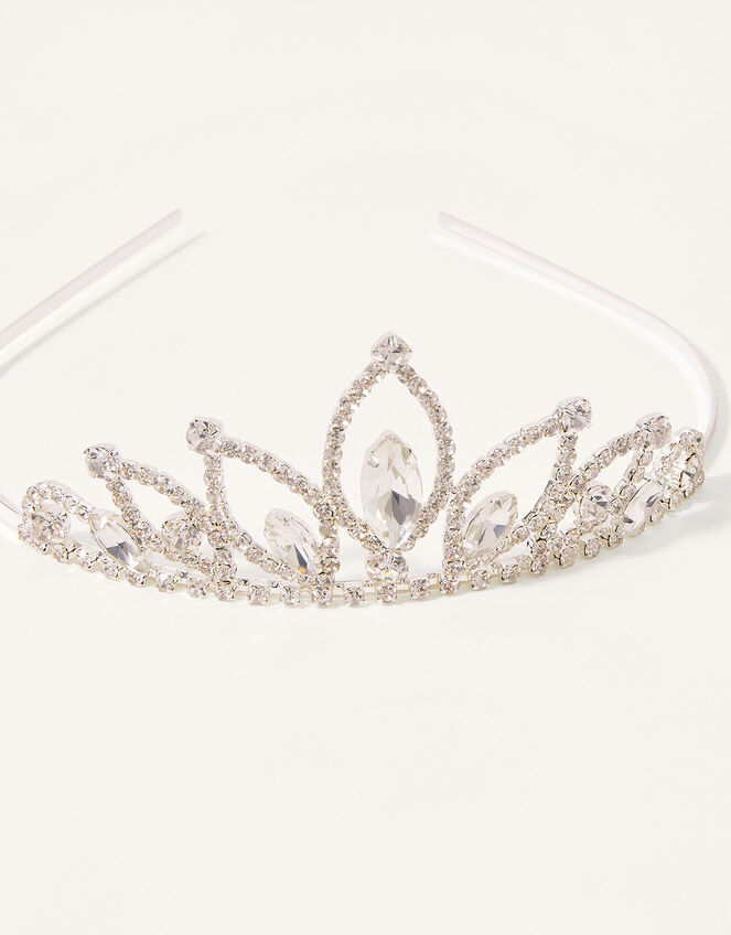 Diamante Bloom Tiara, , large